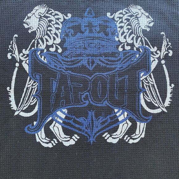 NWT Y2K Tapout MMA Thermal Graphic Shirt. XS/S. Polycotton. Rare Collectors. - Picture 2 of 8